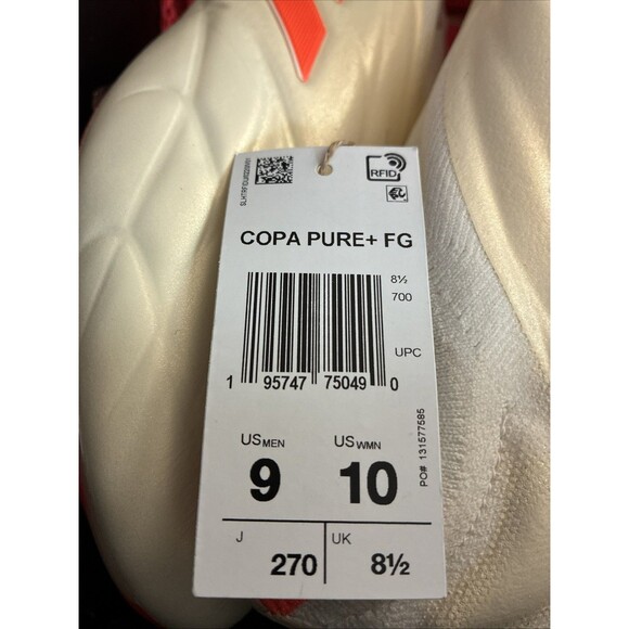 Adidas Copa Pure+ FG 'Heatspawn Pack' Soccer Cleats Men's Size 9 New HQ8894 - Picture 10 of 10